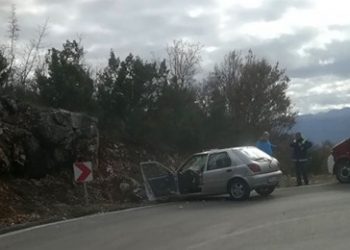 U saobraćajnoj nesreći na cesti Stolac – Mostar povrijeđene dvije osobe