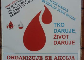 Dobrovoljno darivanje krvi sutra u Musafirhani