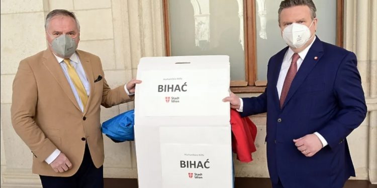 Beč će poslati tri tone humanitarne pomoći za Bihać