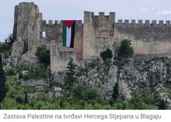 Podrška narodu Palestine upućena iz Hercegovine