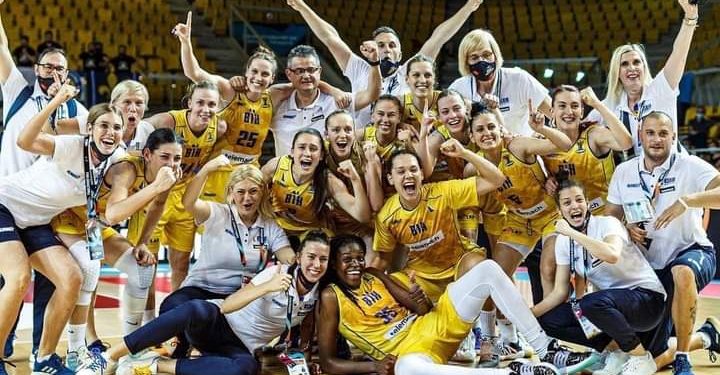 Pobjedom protiv Hrvatske košarkašice BiH u četvrtfinalu Eurobasketa