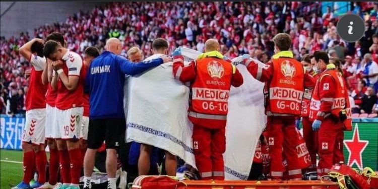 Danski “zid” za vrijeme Eriksenove borbe za život oduševio svijet