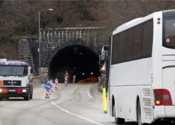 Od sutra u podne dvosmjerni promet kroz tunel Crnaja