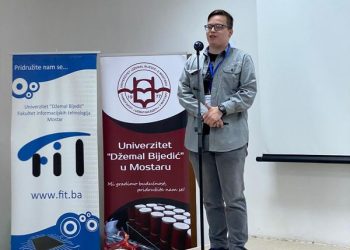 U kategoriji “PROGRAMIRANJE IGARA” učenik Srednje Elektrotehničke škole Mostar, Admer Šuko, osvojio je visoko prvo mjesto u konkurenciji studenata