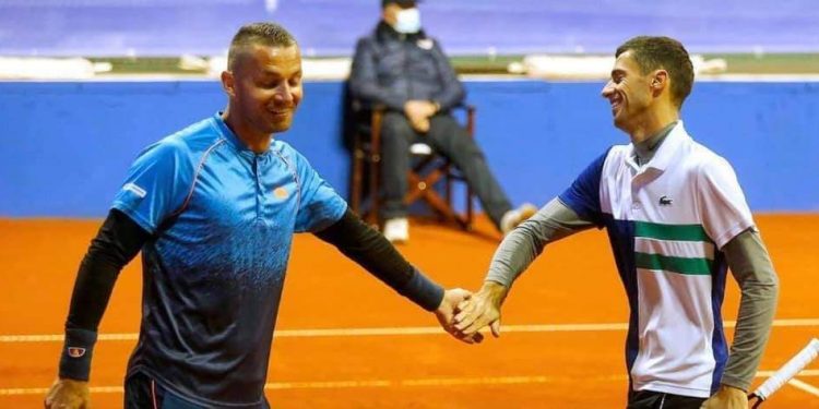 Tomislav Brkić u 3. kolu dublova na Roland Garrosu