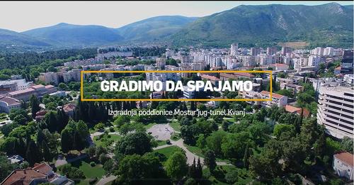 Tunel Kvanj od životne važnosti za grad Mostar i Bosnu i Hercegovinu