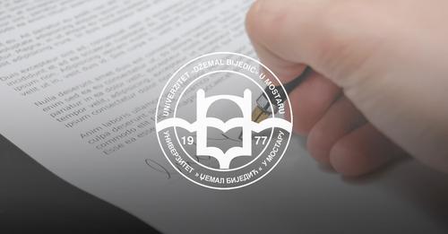 KONKURS za upis studenata u prvu godinu prvog i drugog ciklusa studija u akademskoj 2021/2022. godini