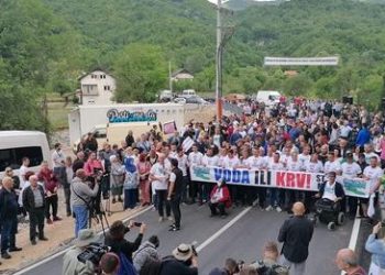 Konjic: Protest protiv izgradnje malih hidroelektrana na Neretvici