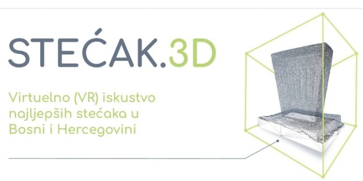 Izložba „Stećak.3D“ u organizaciji Fondacije “Mak Dizdar” – nedjelja, 1.8.2021. u 11:00 u Makovoj hiži