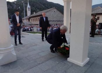 Šefik Džaferović: Otvaranje Centralnog spomen-obilježja šehidima i poginulim borcima opštine Stolac