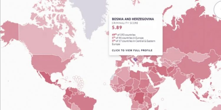BiH na 5. mjestu u Evropi po organizovanom kriminalu: Droga, oružje i mafijaši