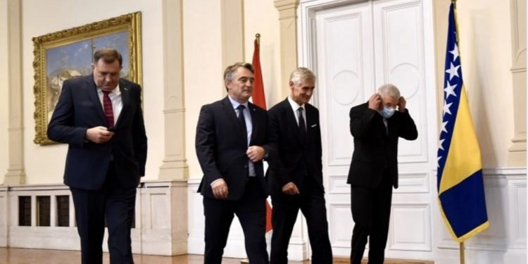 Austrijski šef diplomatije Michael Linhart stigao na sastanak u Predsjedništvo BiH