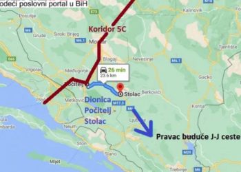 Raspisan poziv za izradu projekta dionice Jadransko – jonskog koridora Stolac – Počitelj