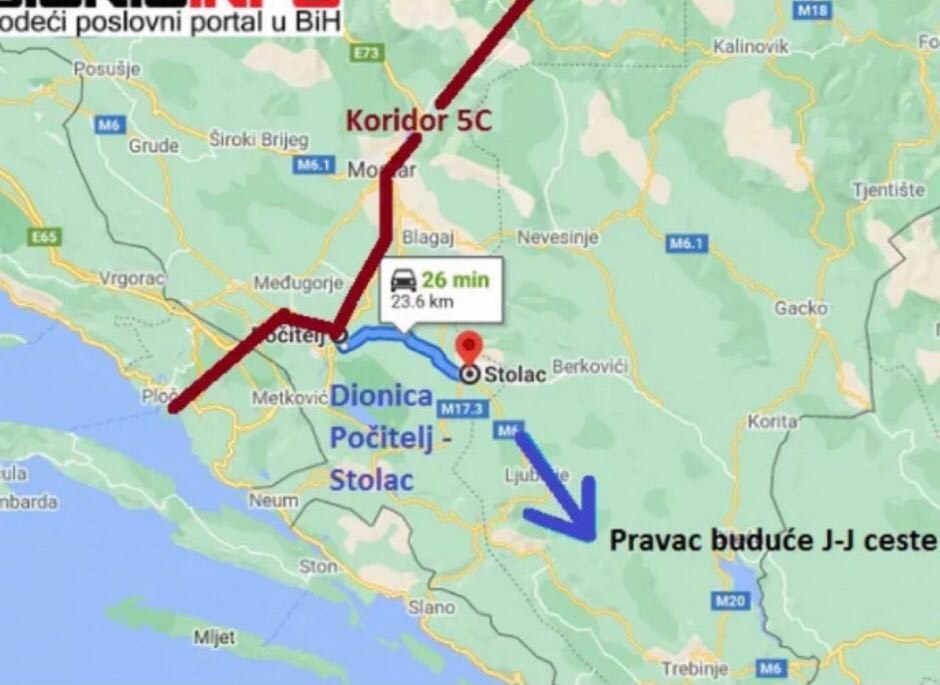 Jadransko-jonska autocesta neće preko Dubrovnika, nego preko Trebinja 273249865_1881199988757736_7513310068237977806_n