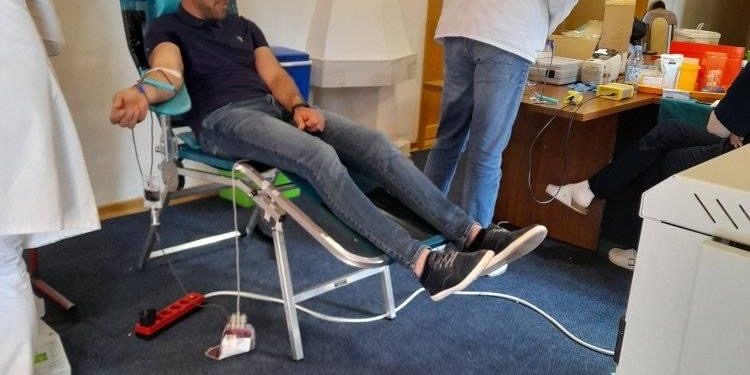 Omladinski krug Stolac: Darivanje krvi