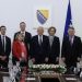Džaferović i Komšić sa članovima OESC-a: Izbori se trebaju održati bez obzira na Izborni zakon