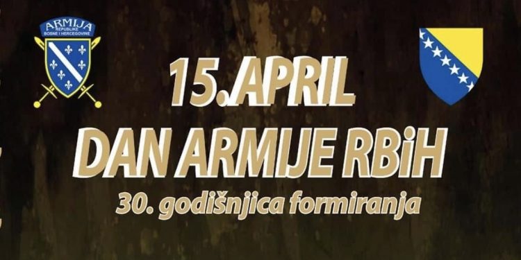 15. april Dan Armije RBiH – 30. godišnjica formiranja