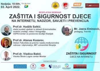 Sigurnost i zaštita djece na internetu, nadzor, savjeti i prevencija