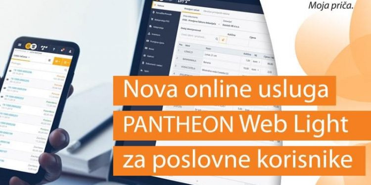 BH Telecom/Nova online usluga PANTHEON Web Light za poslovne korisnike