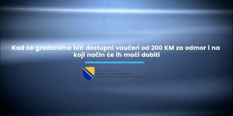 Video/Kada i kako će građani moći koristiti vaučere od 200 KM za odmor