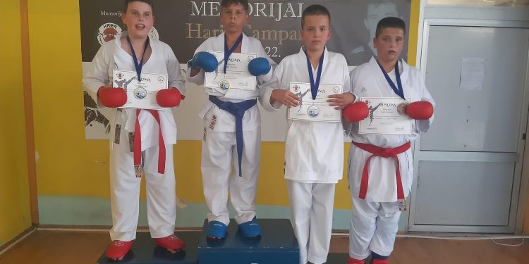 Odličan rezultat članova Karate kluba Bregava na Prvom memorijal turniru Haris Čampara