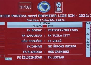 Izvučen raspored Premijer lige BiH