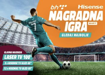 Nagradna igra BH Telecoma, BHRT-a i Hisense, “Gledaj Najbolje”