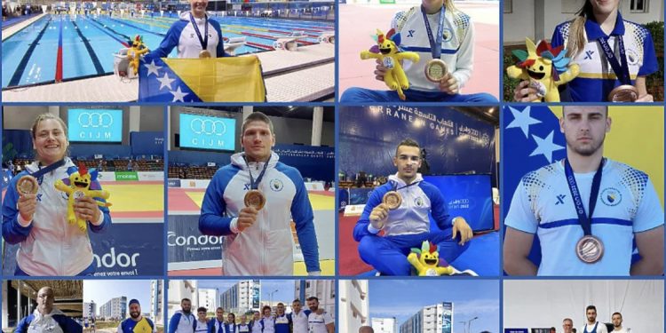 Sportisti BiH ostvarili najbolje rezultate na Mediteranskim igrama ikad