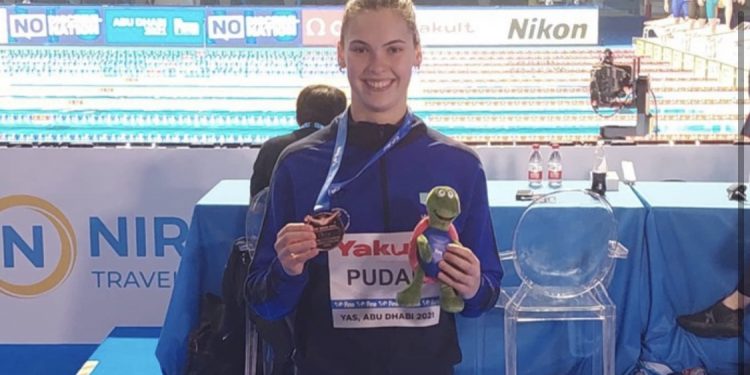 Lana Pudar osvojila prvo mjesto u disciplini 100 metara delfin