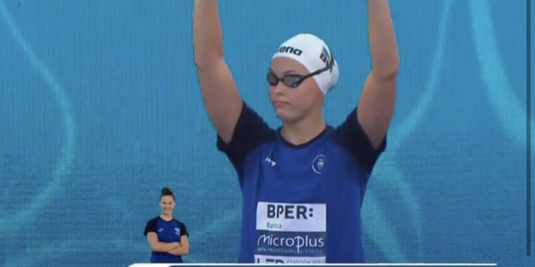 Lana Pudar u finalu utrke na 200 metara leptir