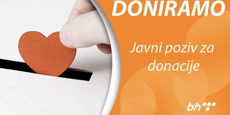 Objavljen javni poziv BH Telecoma za donacije