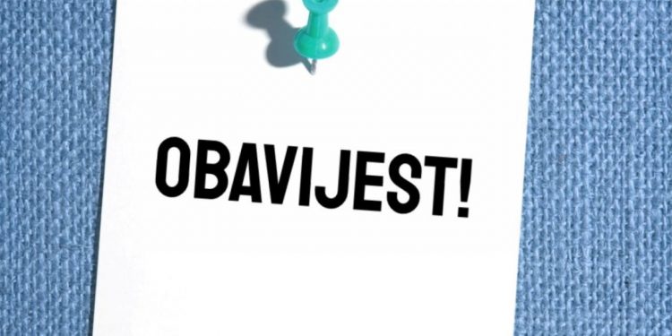 Obavještenje za korisnike boračko-invalidske zaštite