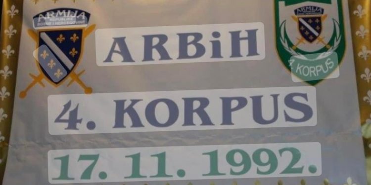 Koordinacija boračkih udruženja organizuje prigodan program povodom 30. godišnjice 4. Korpusa Armije RBIH
