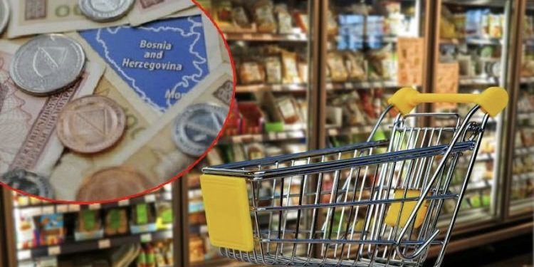 Cijene u novembru u BiH u prosjeku porasle 0,2 posto, godišnja inflacija 16,3 posto