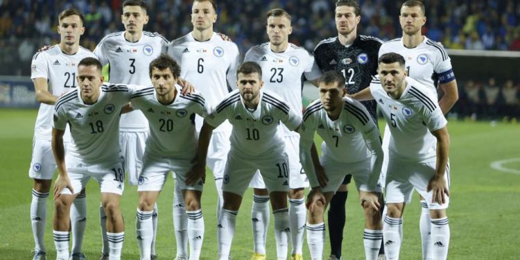 Nogometna raprezentacija BiH 57. selekcija svijeta na novoj FIFA rang listi
