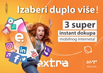BH Telecom: Izaberi duplo više mobilnog interneta!