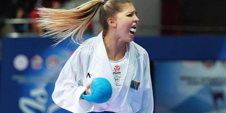 Emina Sipović najuspješnija bh. karatistkinja