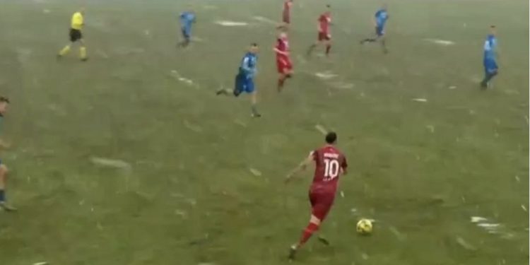 Velež u izuzetno teškim vremenskim uslovima ostvario bitnu pobjedu