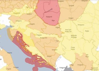 Upozorenje za veći dio BiH zbog olujnog vjetra
