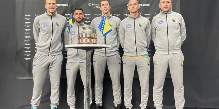 Obavljen žrijeb parova za najvažniji meč u historiji teniske reprezentacije BiH