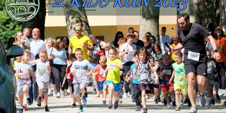 2. Kids run: Dječja utrka u okviru manifestacije 3. Stolačkog cenera