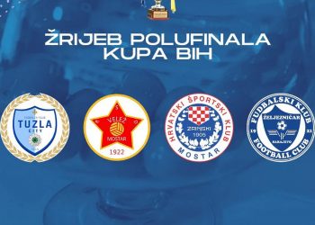 Izvučeni parovi polufinala Kupa BiH, Željezničar protiv Veleža u velikom derbiju