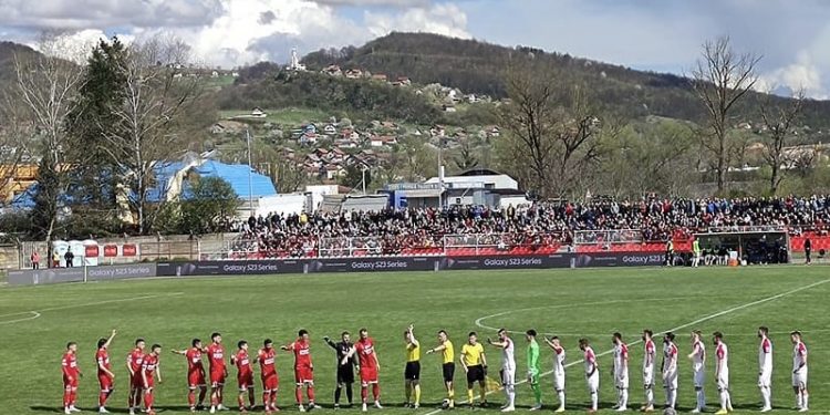 Velež ostvario veliki trijumf u borbi za Evropu na prepunom stadionu u Doboju