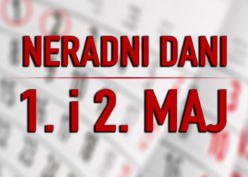 U Federaciji BiH 1. i 2. maj neradni dani