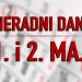 U Federaciji BiH 1. i 2. maj neradni dani