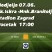 FK Iskra : HNK Branitelj danas na stadionu Zagrad