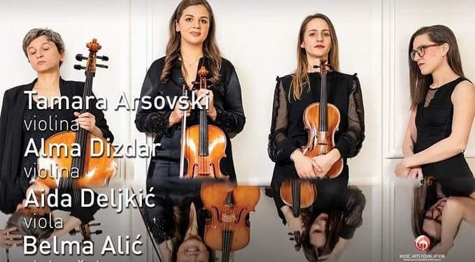 29. Sarajevske večeri muzike SVEM: Gudački kvartet „SA Sinfonietta“