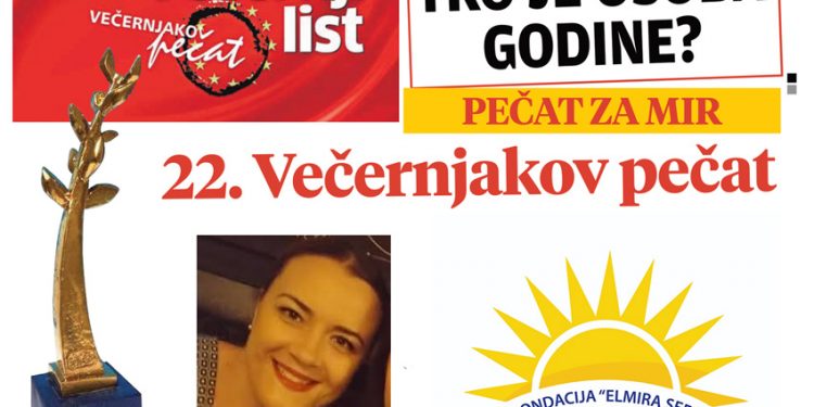 Elmira Sefo jedini kandidat iz Stoca za Osobu godine i Večernjakov pečat