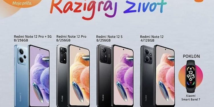 Razigrajte život uz novu Redmi Note 12 seriju