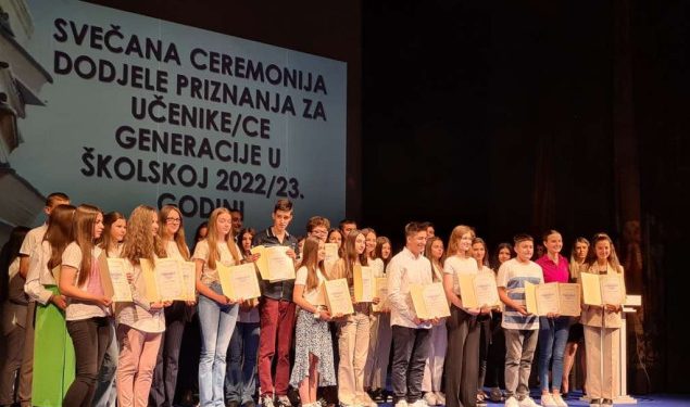 Dodijeljena priznanja najboljim učenicima u HNK